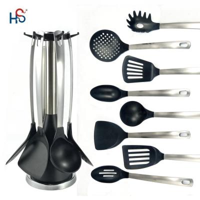 China Kitchen Utensil Set Nylon Tools Set Cooking Household Kitchen Items Cozinha Accessories for sale