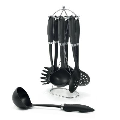 China 7-Piece Nylon Kitchen Cooking Utensil Set Sustainable Plastic Kitchenware for Homesen for sale