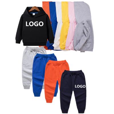 China Smart Casual Custom Wholesale Outdoor Kids Jogging Suits Custom Jogger Kids Tracksuits Sweatsuit Sets for sale