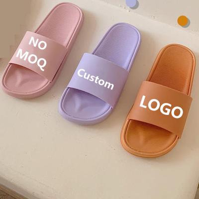 China Wholesale Fashion Trend Greatshoe Slides Sandals Shock Absorption Custom Made Women Slippers for sale