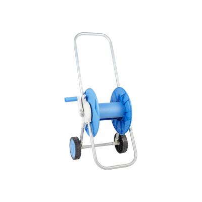 China Plastic Portable Garden Line Garden Hose Reel Cart 45m*1/2 for sale