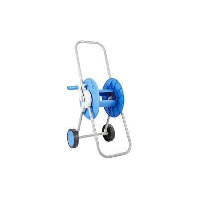 China Plastic Portable Garden Line Garden Hose Reel Cart 45m*1/2 for sale