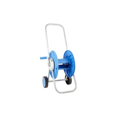 China Plastic Portable Garden Line Garden Hose Reel Cart 60m*1/2 for sale