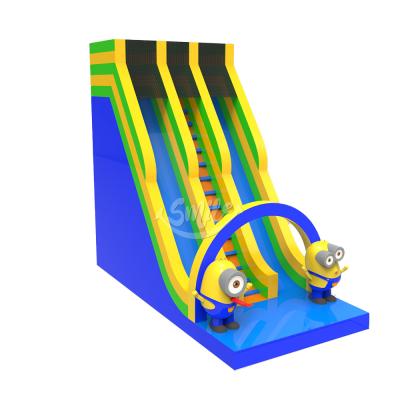 China Hot Cheap Hire Or Home Sale Minion Ues Middle East Uea Inflatable Bouncer Slide For Sale for sale