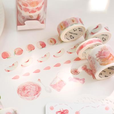 China Custom Waterproof Japanese Washi Masking Paper Tape Stickers Wholesale For Scrapbooking Decorations for sale