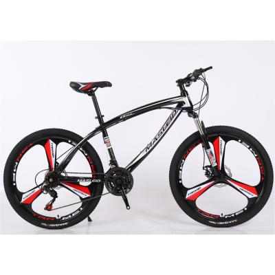 China Steel mtb bicycles high quality blue black white 26 inch for youth high carbon steel mountain bike for sale