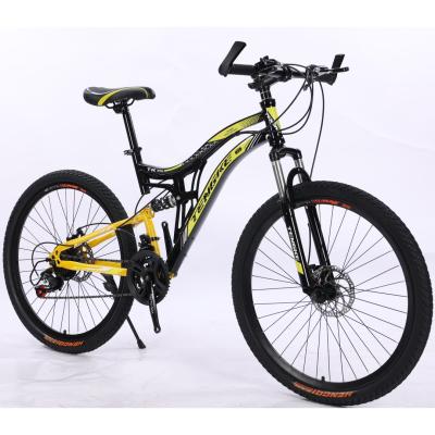 China Steel mtb bicycles high quality blue black white 26 inch for youth high carbon steel mountain bike for sale