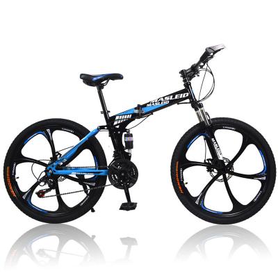 China Cheap Wholesale China Steel 26 Inch Folding Hybrid Bike Sports Bicycle High Carbon Steel Cool Mtb Men Racing Mountain Bike For Sale for sale