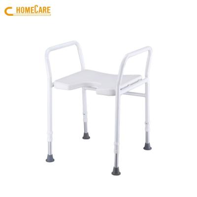 China Aluminum Hygienic Bath Seat Hot Sale Aluminum Hygienic Bath Seat For Handicapped for sale