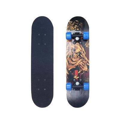 China Child China Professional Manufacture High Quality Durable Using 9 Layer Chinese Maple Skateboard With PVC Wheel for sale