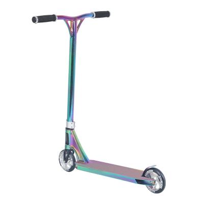 China Custom 360 Free Style PU Extreme Sport Street Kick Stunt Scooter Pro With Aluminum Wheel for sale