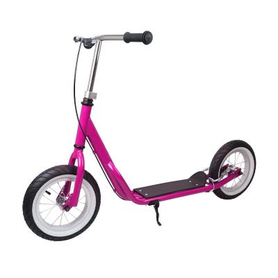 China Hot Sales PU 12 Inch Kick Bike With Brake 2 Wheel Push Scooter for sale