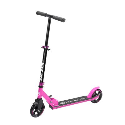 China PU Aluminum Alloy Foldable Height Adjustable Scooter with 2 PU Wheels for sale