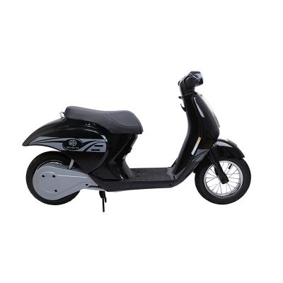 China Hot Selling Unisex 24V Miniature Electric Kids Ride On Retro Scooter With Speeds Up 24MPH for sale