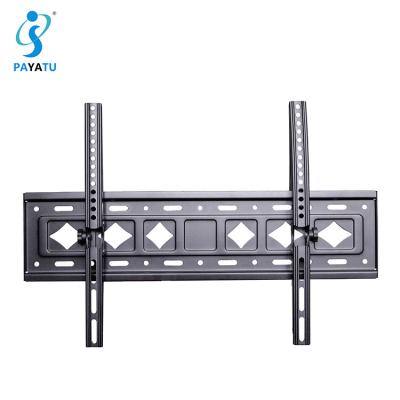 China Double Arm Heavy Duty LCD TV Stand 42 - 80 Inch Adjustable Tilting Quality Metal Wall Mount for sale