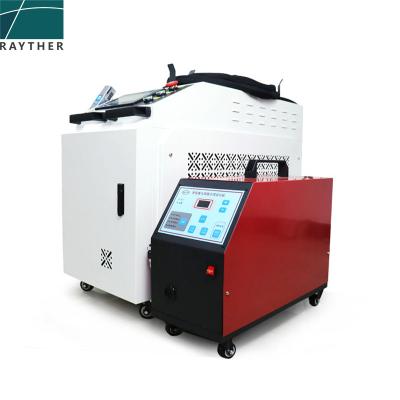 China Hotels 2022 New Design Aluminum Portable Handheld 1000w 1500w 2000w Fiber Laser Welding Machine For SS Welding for sale