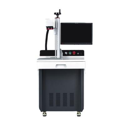 China 60w JPT M7 Mopa Full-enclosed Fiber Laser Marking Machine For Dog Tag for sale