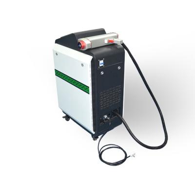 China Stainless Steel 100W Fiber Laser Cleaning Machine Price Laser Rust Removal For Metal for sale