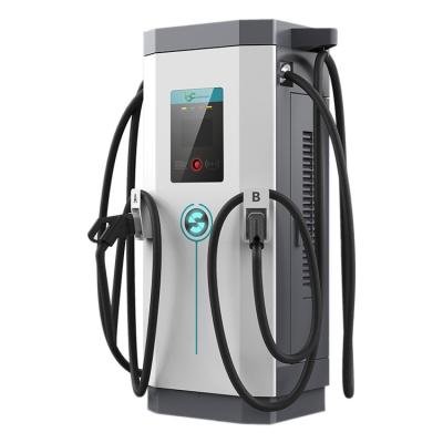 China Manufacturer Charging 7kw 11kw 22kw Ocpp Floor Mounted Electric Car 3 Phase 16a 32a Type 1 2 AC Ev Charger Home Electric Car Charger Station for sale