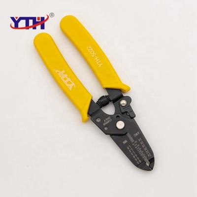 China A.W.G. YTH 5022 MULTI FUNCTIONAL 24-14 Customized Precise Handle Wire Cutter Copper Cable Stripper Lightening PVC Efficient Labor for sale