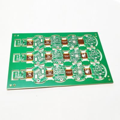 China Custom High Speed ​​Manufacturer Fr 4 Flex Pcb Circuits Board Industry Control OEM Rigid Rigid-Flex Pcb Fpc for sale