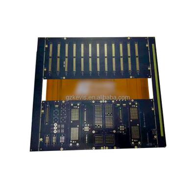 China Multilayer Rigid Industry Control PCB Panel Prototype Custom Printed Circuits Rigid Flex Pcb Manufacturer for sale