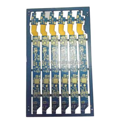 China Industry Control One-Stop Solution Multilayer Rigid Panel Services Customized Hard Gold Flex Pcb Manufacturer for sale