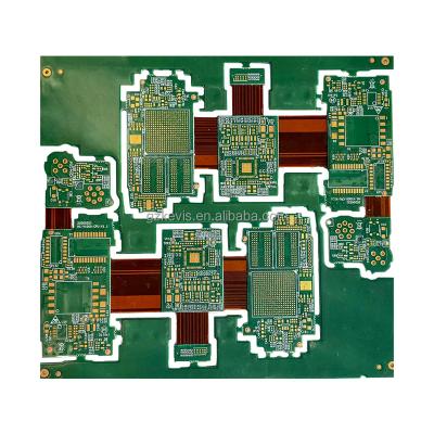 China Industry High Speed ​​Multilayer Rigid Control Flex Pcb Circuit Board Manufacturer for sale