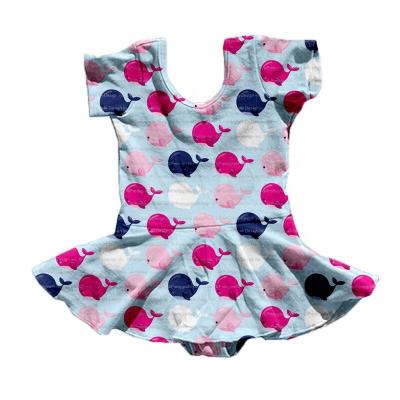 China Hot Sale Baby Cotton Whale Dress Breathable Fast Shipping Newborn Baby Skirted Lion for sale