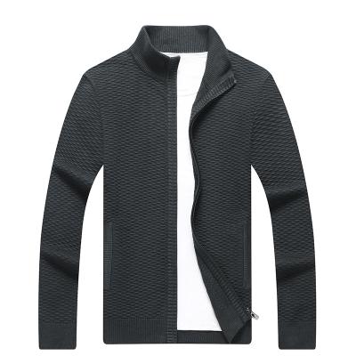 China Anti-pilling Quality Assurance men Solid coat sweaters fashionable knitted cardigan for sale