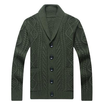 China Anti-wrinkle factory supply high quality loose men's cardigan sweater jacket for sale