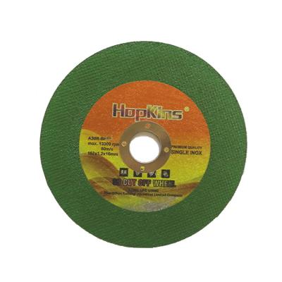 Κίνα 107*1.2 mm Sharpness Single Net Green Thin Abrasive Cutting Disc For Metal προς πώληση