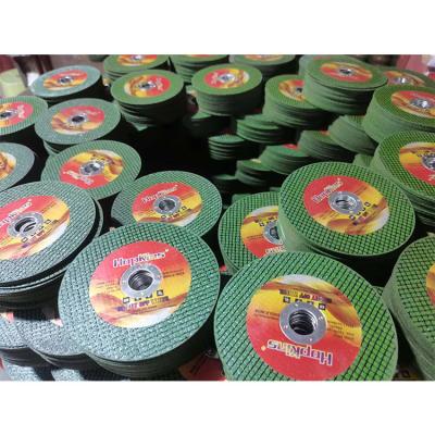 Chine Manufacture cutting disc grinding and cutting disc 4 inch metal cutting disc à vendre