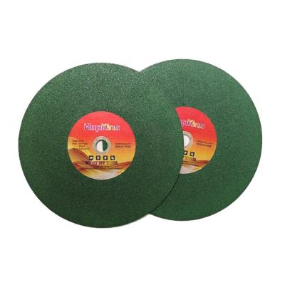 China 14 inch Metal Cutting Wheels durable cutting wheels OEM brand green cutting disc for sale