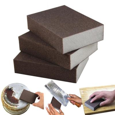 Китай Magic sponge for kitchen cleaning aluminum oxide sanding block продается