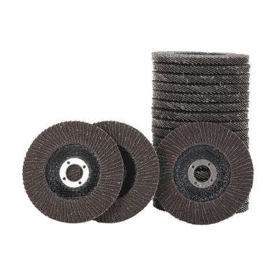 China 4'' abrasive Flap Disc Wheel fiberglass backing flexible flap discs 100 mm size for sale