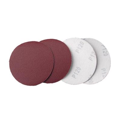 China Red hook loop Sanding Round Disc abrasive Grinding and polishing for sale