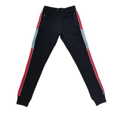 China Anti-pilling Custom drawstring elastic pants men's grab fleece tracksuit casual knit jogging pants for sale