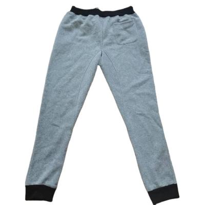 China Anti-pilling 2022 Men's drawstring elasticated pants men's grab fleece tracksuit casual knit men's pants for sale