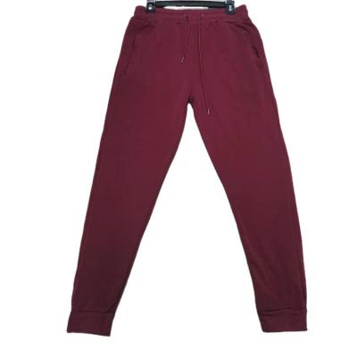 China Waterproof 2022 new men's casual tracksuit pants drawstring fashion plus date red tracksuit pants for sale