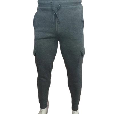 China Anti-pilling Cargo pocket sweatpants and fleece slacks Men's straight sweatpants Outdoor pants for sale