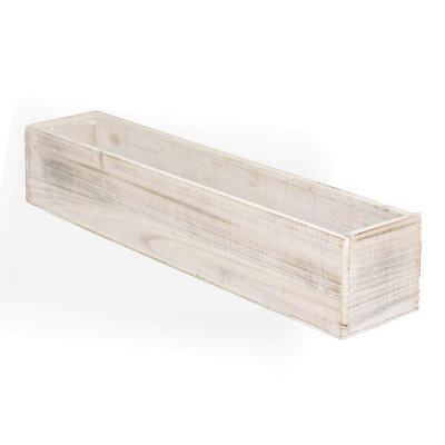 China Europe Rectangular Wooden Box For Planter Planter Wooden Box for sale