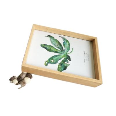 China Beautiful High Quality Wooden Photo Frame Eco-friendly Material Modern Wooden Photo Frame Factory Customized for sale