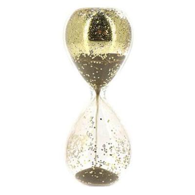 China Novelty Custom Hourglass Handmade Glass Blown Glass Timer Clock 60 Seconds to 60 Minute Hourglass for sale