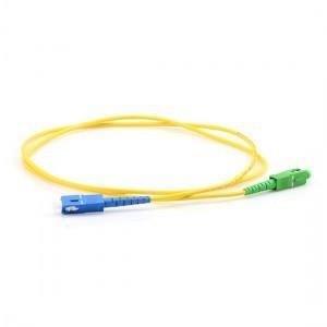 China 2.0 3.0mm SC SC Fiber Patch Cord , Simplex Fiber Optic Cable 1310/1550nm Wavelength for sale