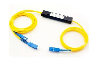 China PLC Optical Fiber Splitter , Passive Fiber Optic Splitters High Return Loss for sale