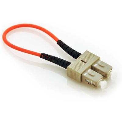 China Mechanical SC / UPC MM Fiber Optic Loopback Plug Color Customized for sale