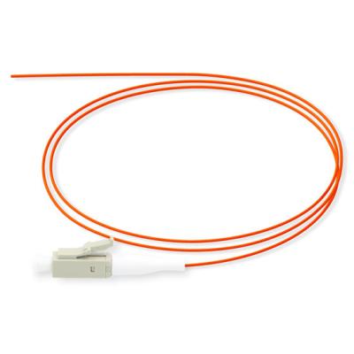 China LSZH LC Fiber Optic Pigtail , Ribbon Optical Fiber Cable 2.0mm Length for sale