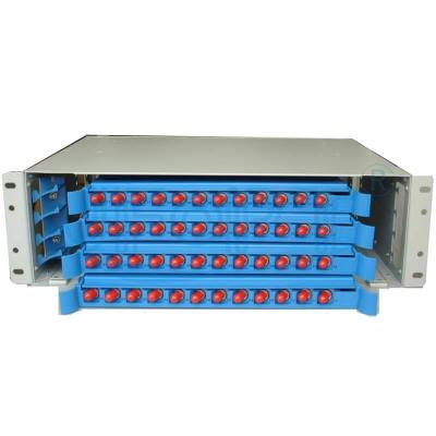 China Simplex / Duplex Fiber Rack Mount Patch Panel Outdoor With SC FC ODF Adapter for sale