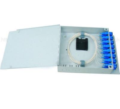 China ISO Fiber Optic Termination Box 8 Port Metal Shell For Optical Splitter Module for sale